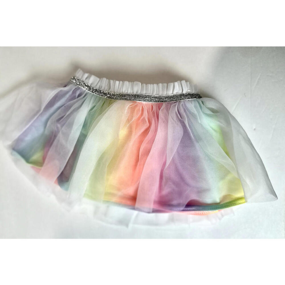 Garanimals Rainbow Girls Tutu Skirt Size 6-9 Months Colorful